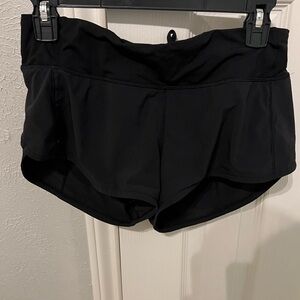 Lululemon Hotty Hot Black Shorts